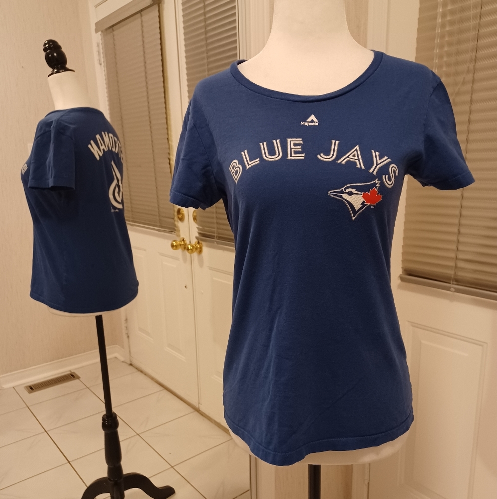 4/$80 Toronto Blue Jay Tee - Size Medium (women)